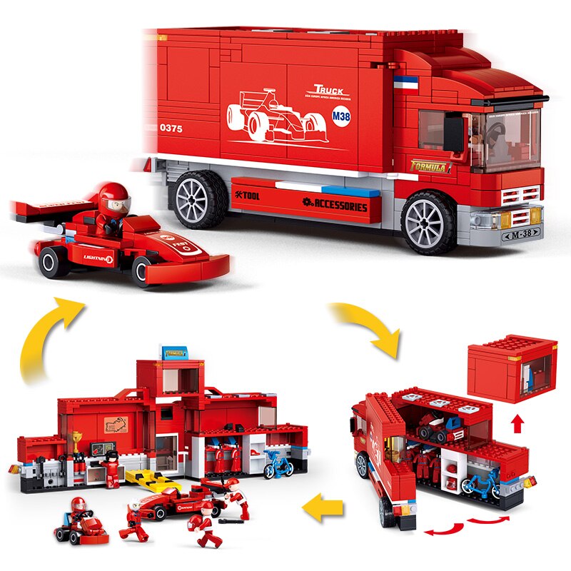 F1 Racing Transport Blocks