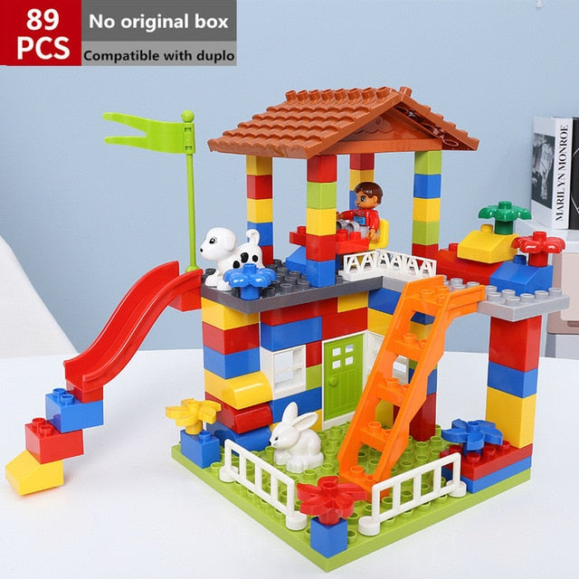 Fire Department & Firemen Building Blocks