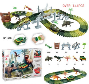 Electronic Rail Racing Track