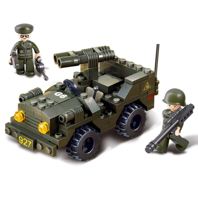 Military Car Constructor Building Blocks