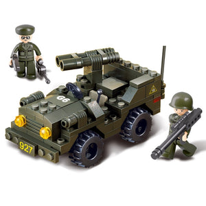 Military Car Constructor Building Blocks