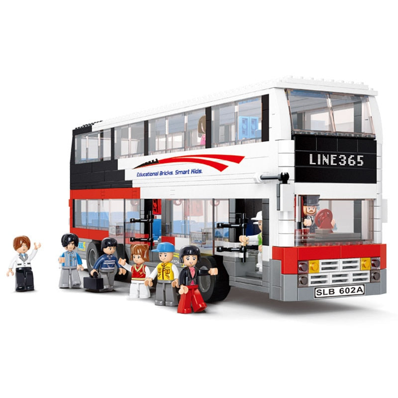 City Luxury Bus Building Blocks